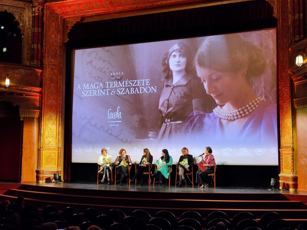 Carola filmbemutató és sajtótájékoztató