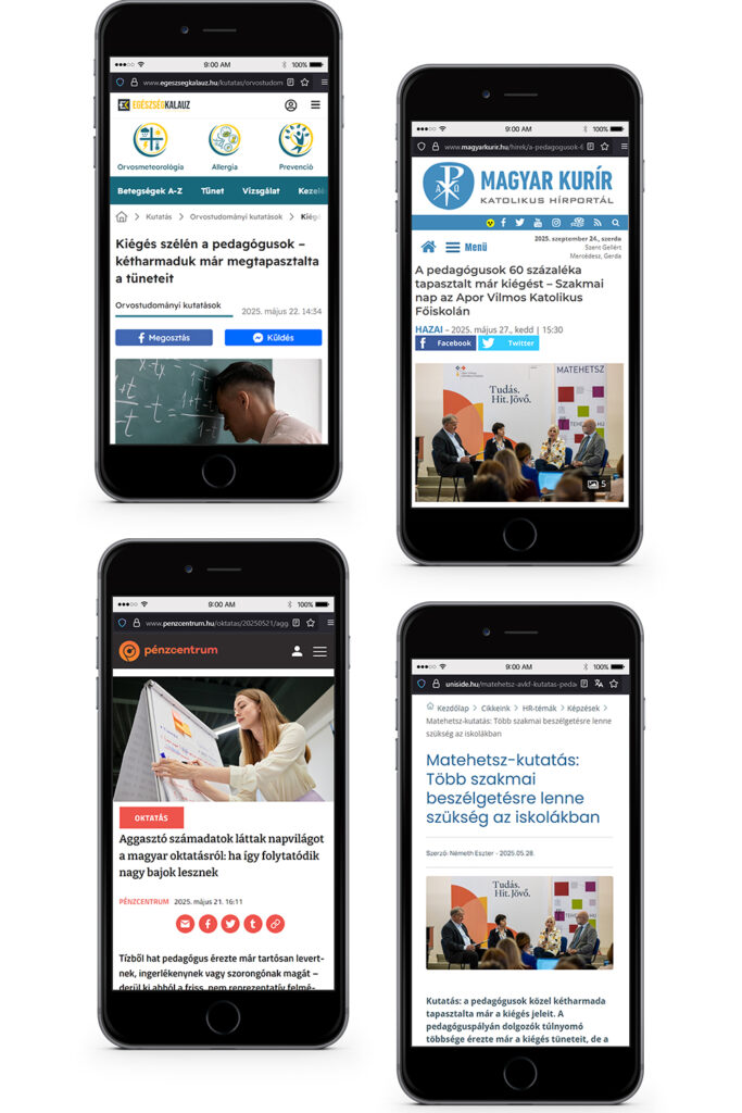 Sajtómegjelenések Matehetsz